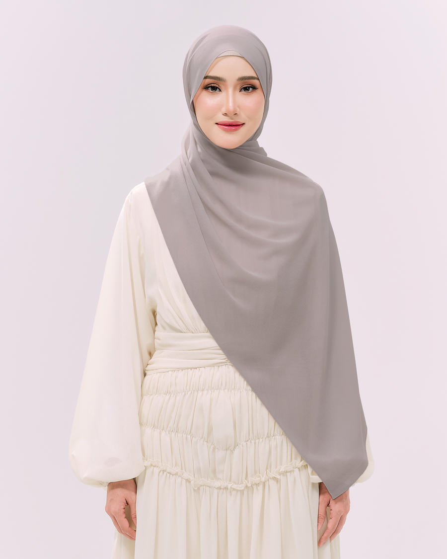 Heavy Chiffon 1.8m Ash Nude