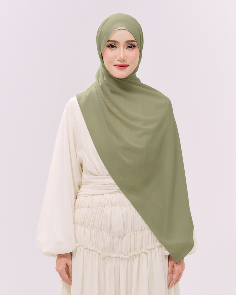 Heavy Chiffon 1.8m Pistachio