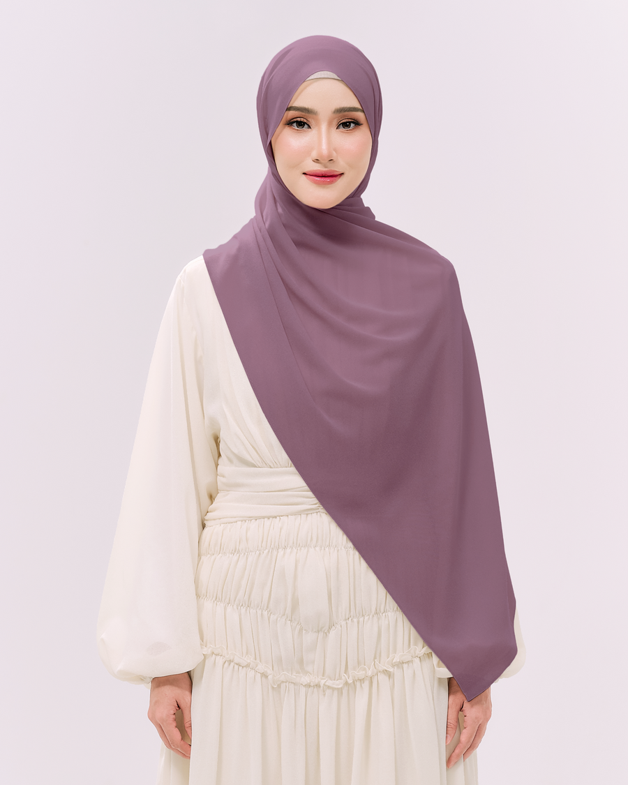 Heavy Chiffon 1.8m Mauve