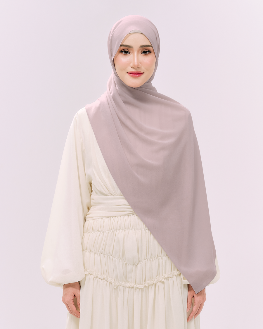 Heavy Chiffon 1.8m Nude Mauve