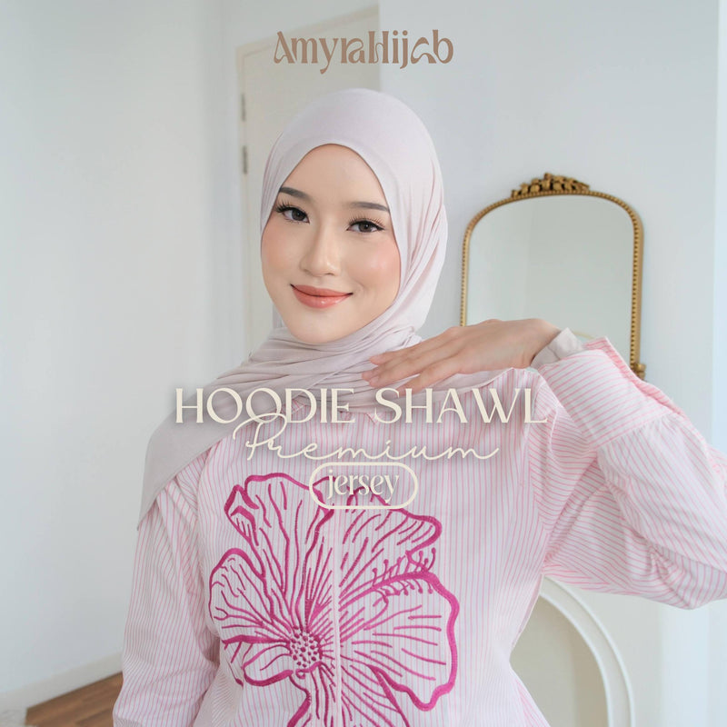 Amyrahijab Hoodie Jersey Shawl