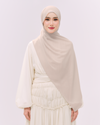 Heavy Chiffon 1.8m Ash White