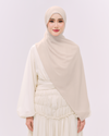 Heavy Chiffon 1.8m White Ashes