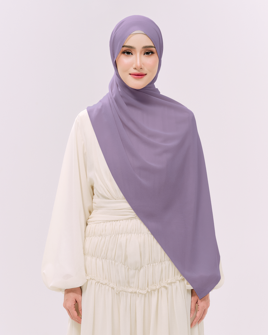 Heavy Chiffon 1.8m Lavendar