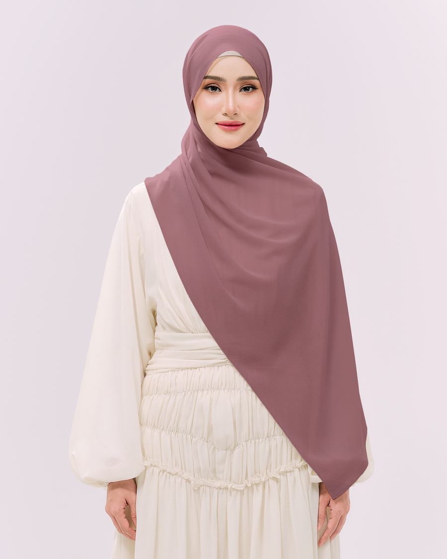 Heavy Chiffon 1.8m Mistrose