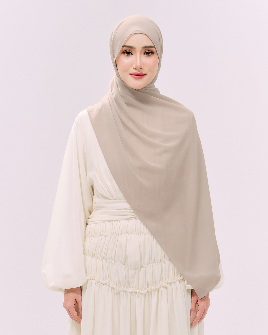 Heavy Chiffon 1.8m Linen