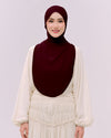 Hoodie Chiffon - Maroon