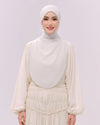 Hoodie Chiffon - Off White
