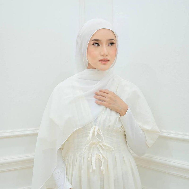 Chiffon Silk Curve Shawl 2m