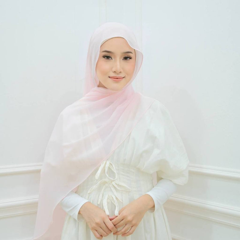 Chiffon Silk Curve Shawl 2m