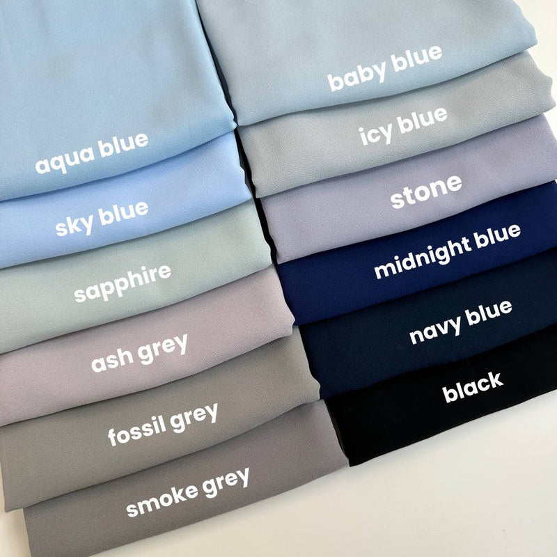 Shawl Heavy Chiffon Premium (BUY 5 FREE 1)