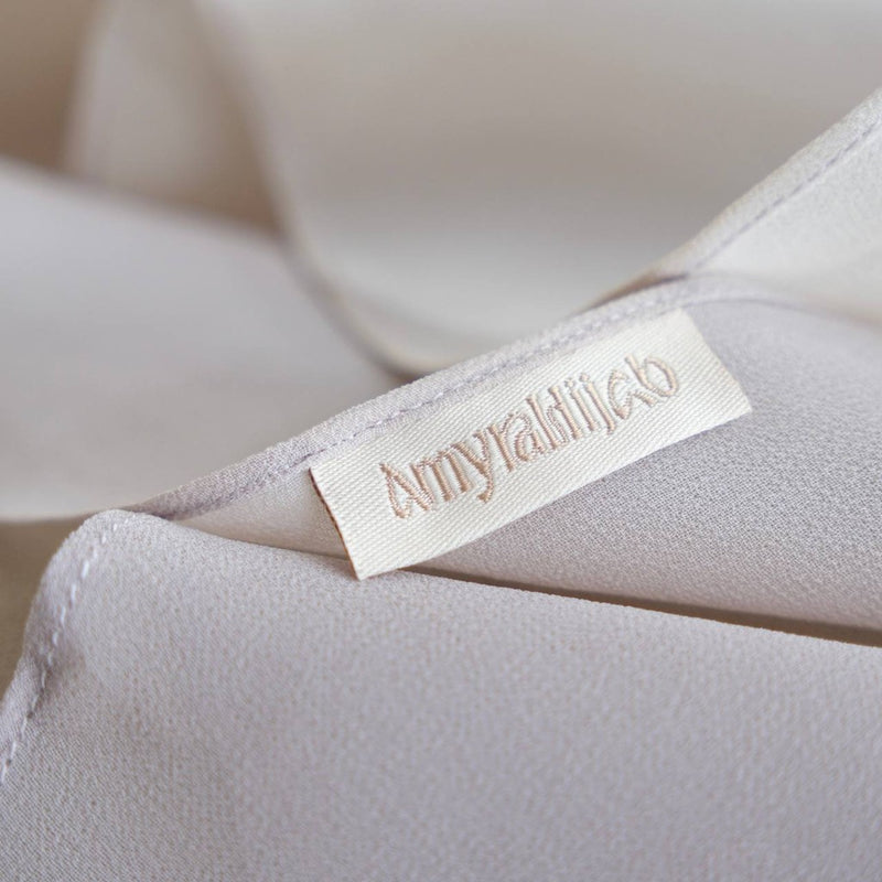 Chiffon Silk Curve Shawl 2m